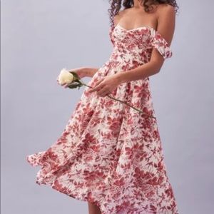 Reformation violet dress